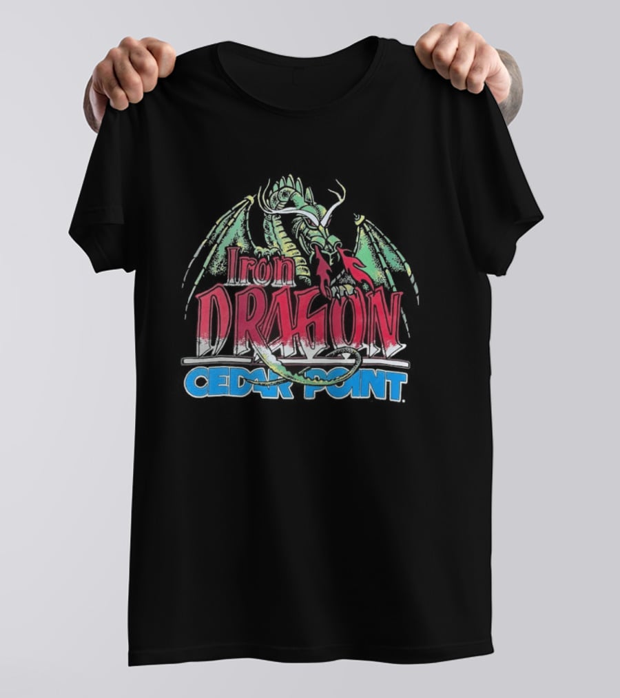 Iron Dragon Cedar Point Amusement Park Adventure T-Shirt