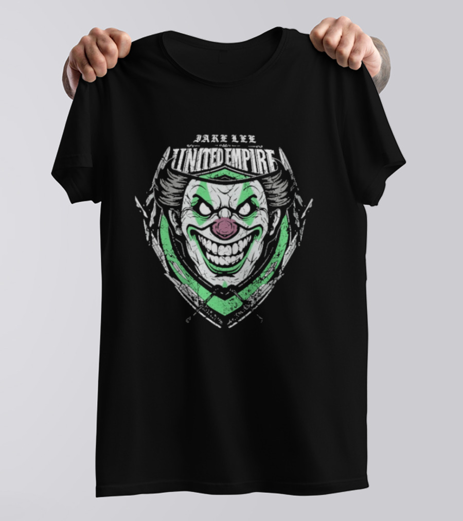 Jake Lee United Empire Joker Smiling Clown Face T-Shirt