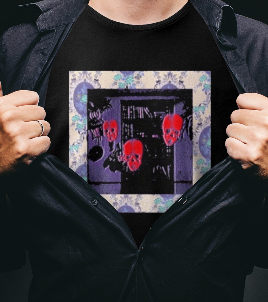 Suicideboys Kill Yourself Part IX The Soulseek Saga Album Cover With Parental Advisory Flowers And Skulls T-Shirt