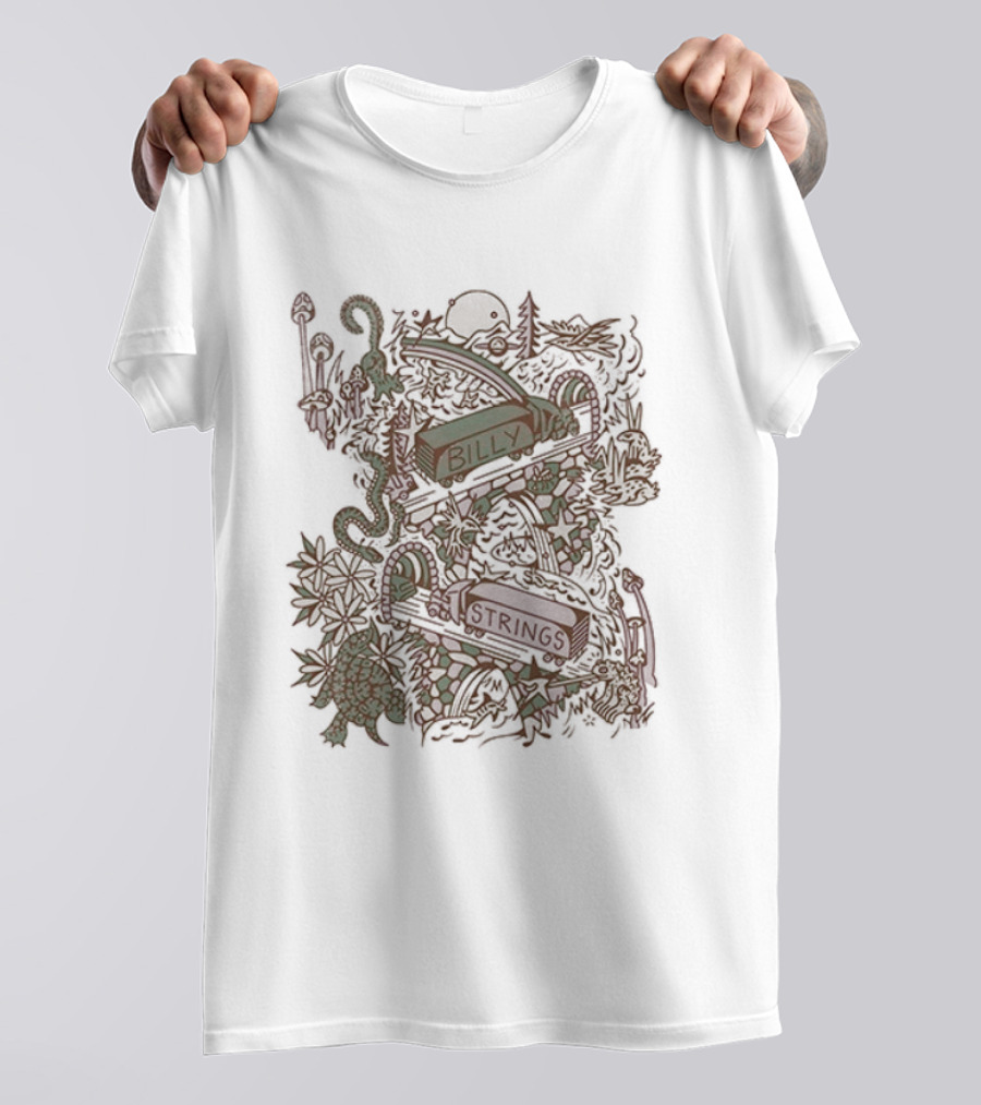Billy Strings Winter 2026 Asheville Tunnels T-Shirt