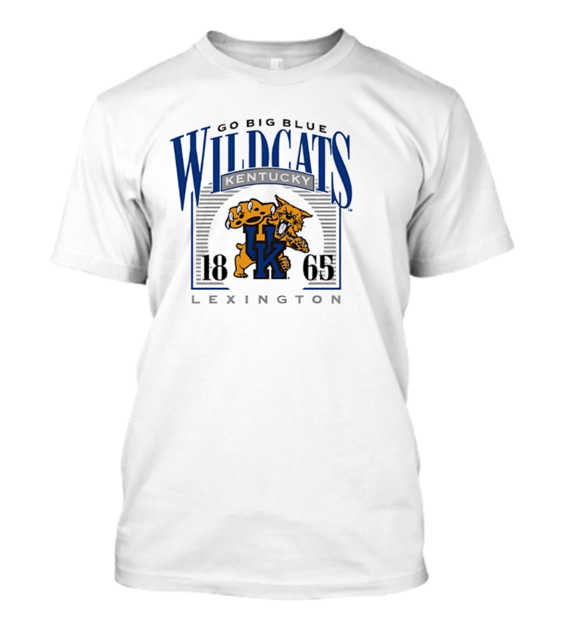 Go Big Blue Wildcats Kentucky 1865 Lexington UK T-Shirt
