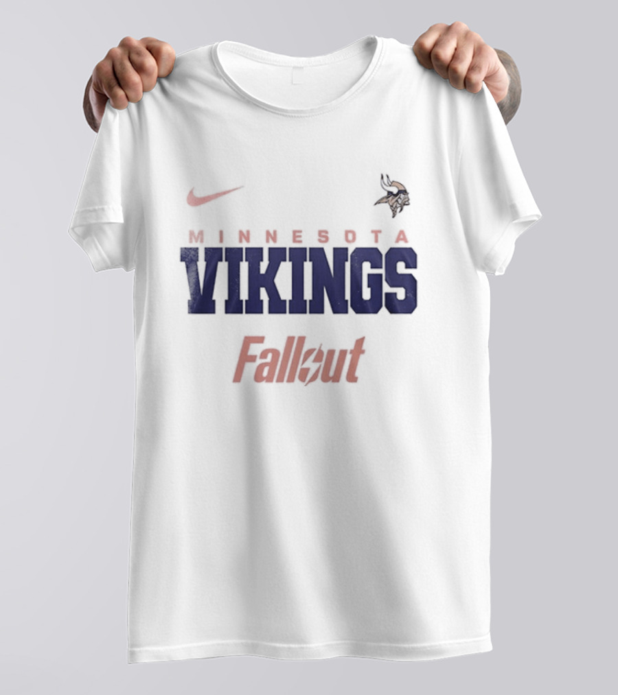 Nike Minnesota Vikings Fallout Vault Forever T-Shirt