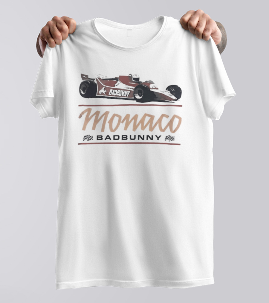 Monaco Grand Prix Bad Bunny Racing Collaboration T-Shirt