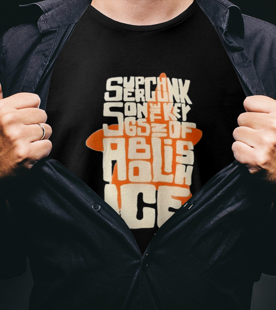 Abolish ICE Starfish Support Songs Of The Key JGS T-Shirt