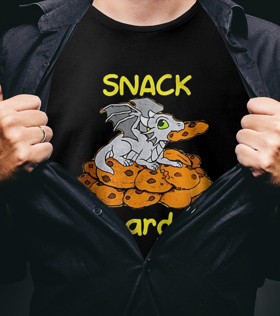Snack Hoarder Dragon With Cookies T-Shirt