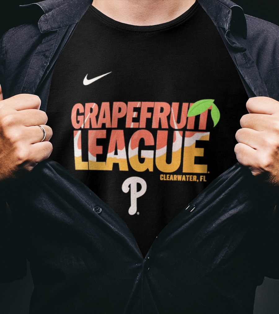 Nike Grapefruit League Clearwater FL Philadelphia Phillies P 2026 T-Shirt