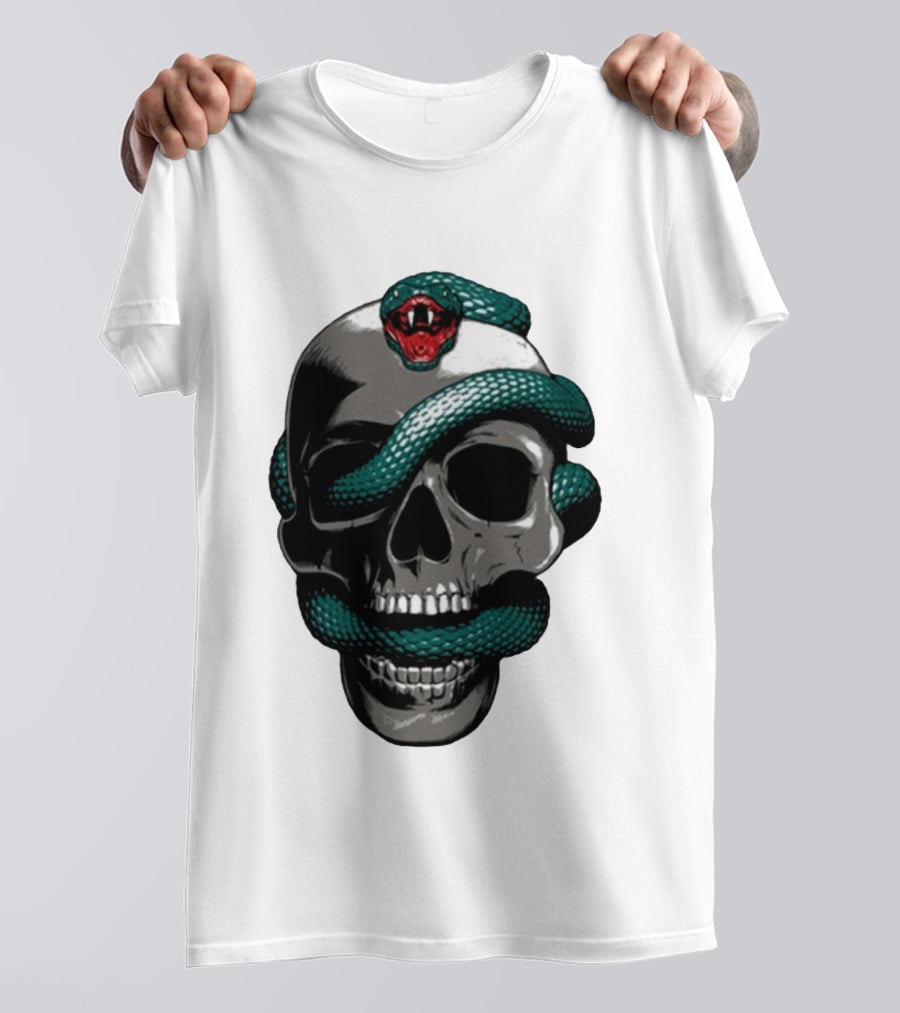 Brad Arnold Snake Skull T-Shirt
