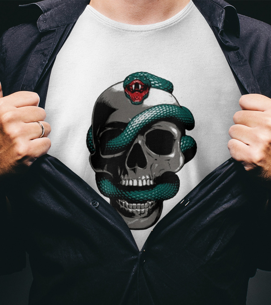 Brad Arnold Snake Skull T-Shirt