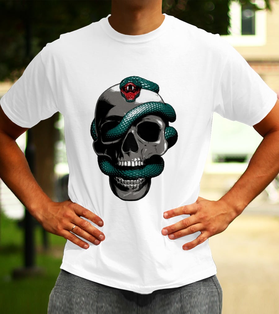 Brad Arnold Snake Skull T-Shirt