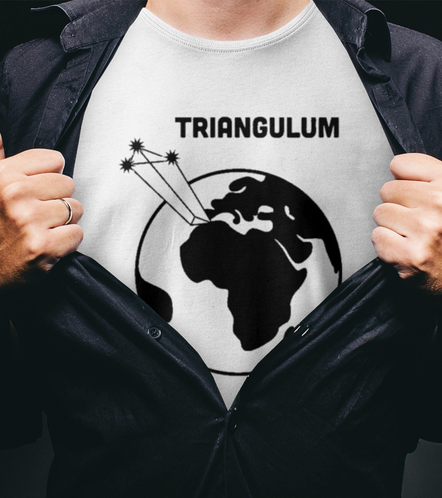 Triangulum Earth Star Constellation T-Shirt
