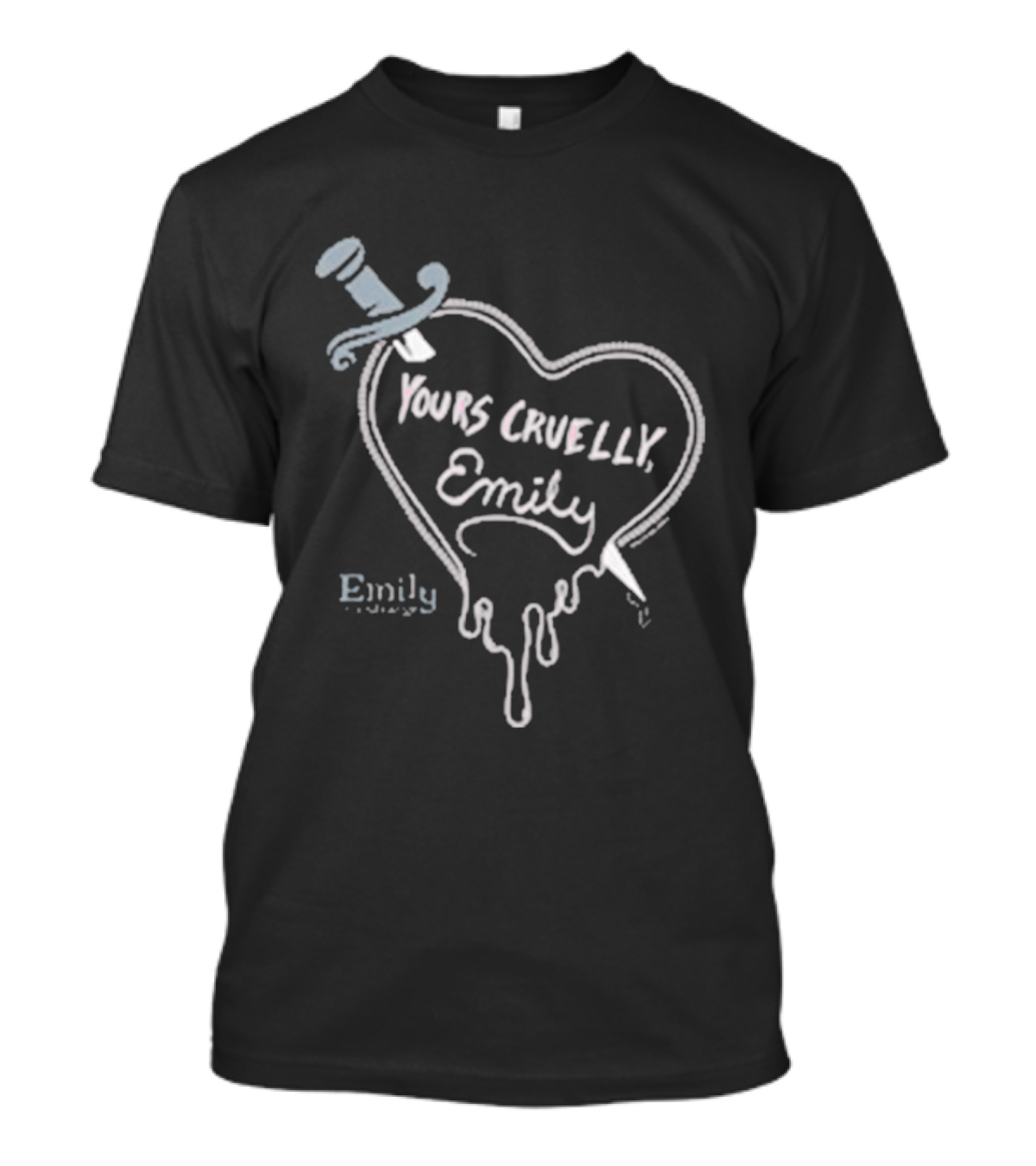 Yours Cruelly Emily Knife Heart T-Shirt