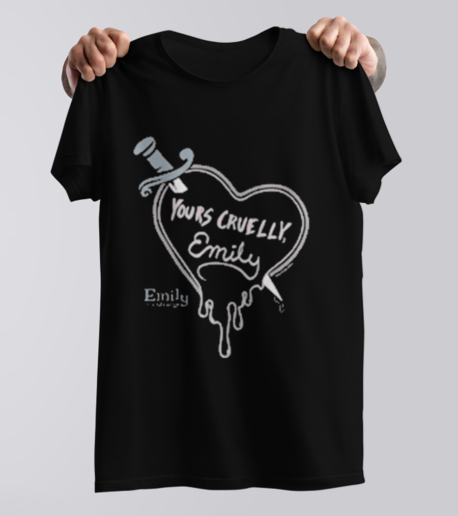 Yours Cruelly Emily Knife Heart T-Shirt