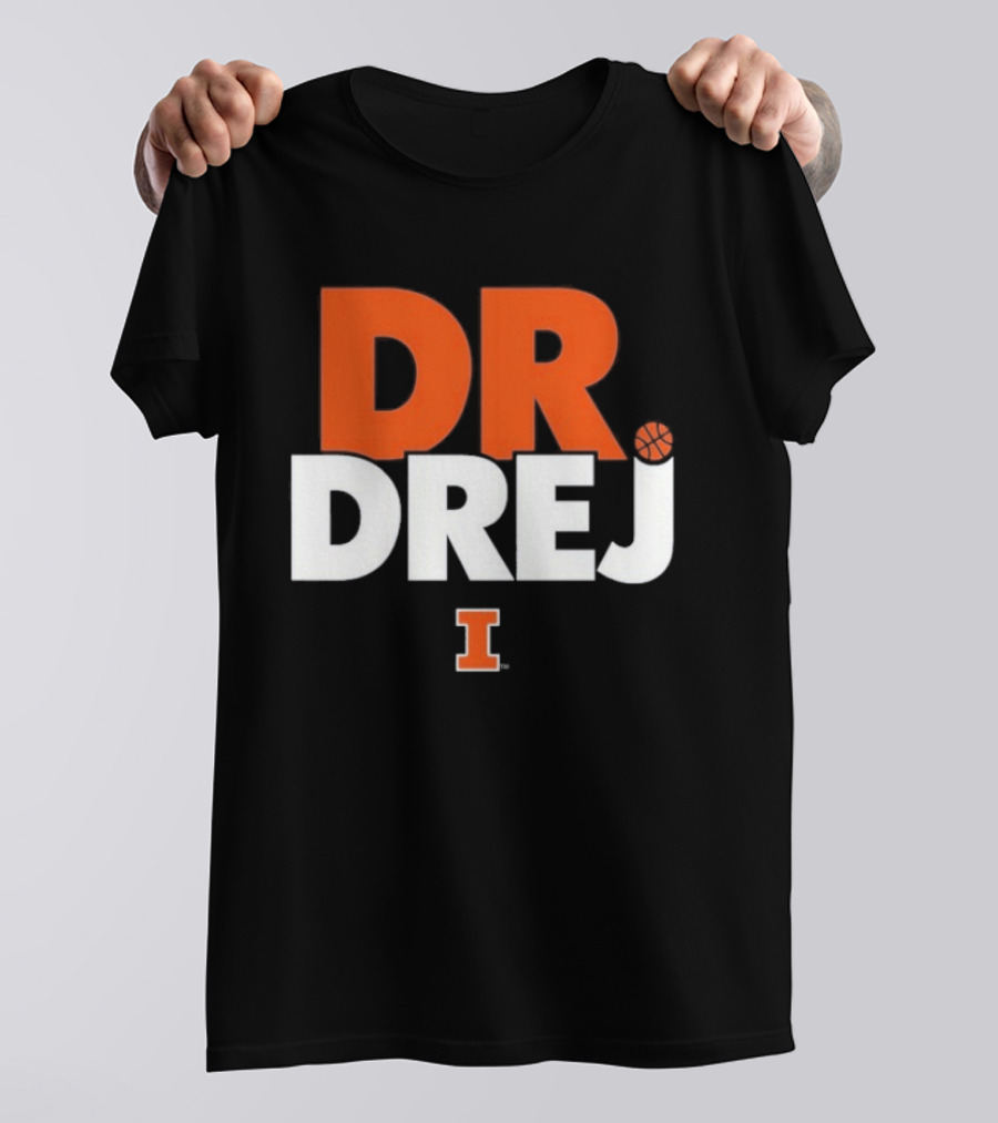 Andrej Stojakovic Dr. Drej I Illinois Fighting Illini T-Shirt