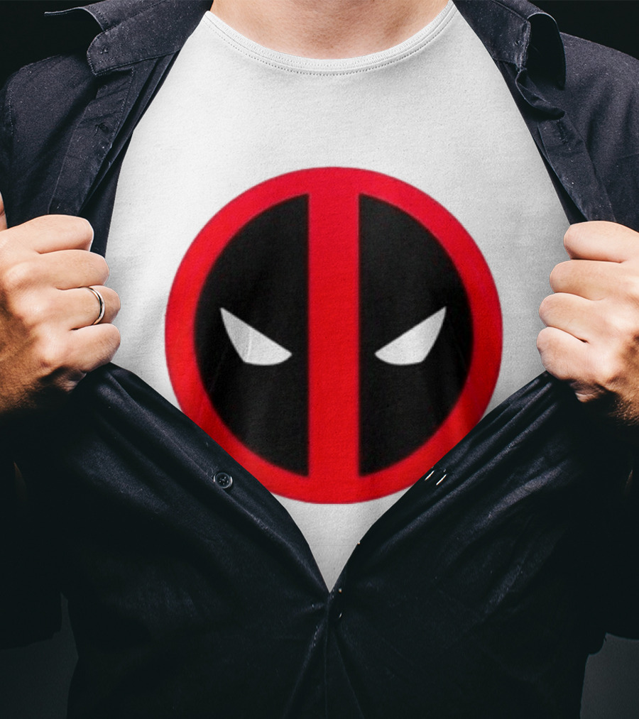 Deadpool 10th Anniversary 2016 2026 Maximum Effort Iconic Red Black White T-Shirt
