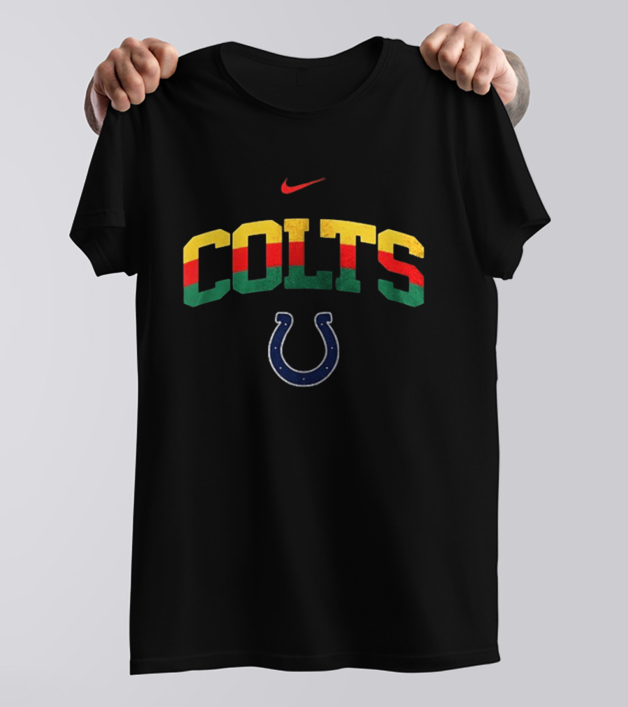 Indianapolis Colts Nike Black History Month 100th Anniversary T-Shirt