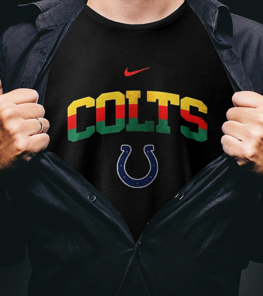 Indianapolis Colts Nike Black History Month 100th Anniversary T-Shirt