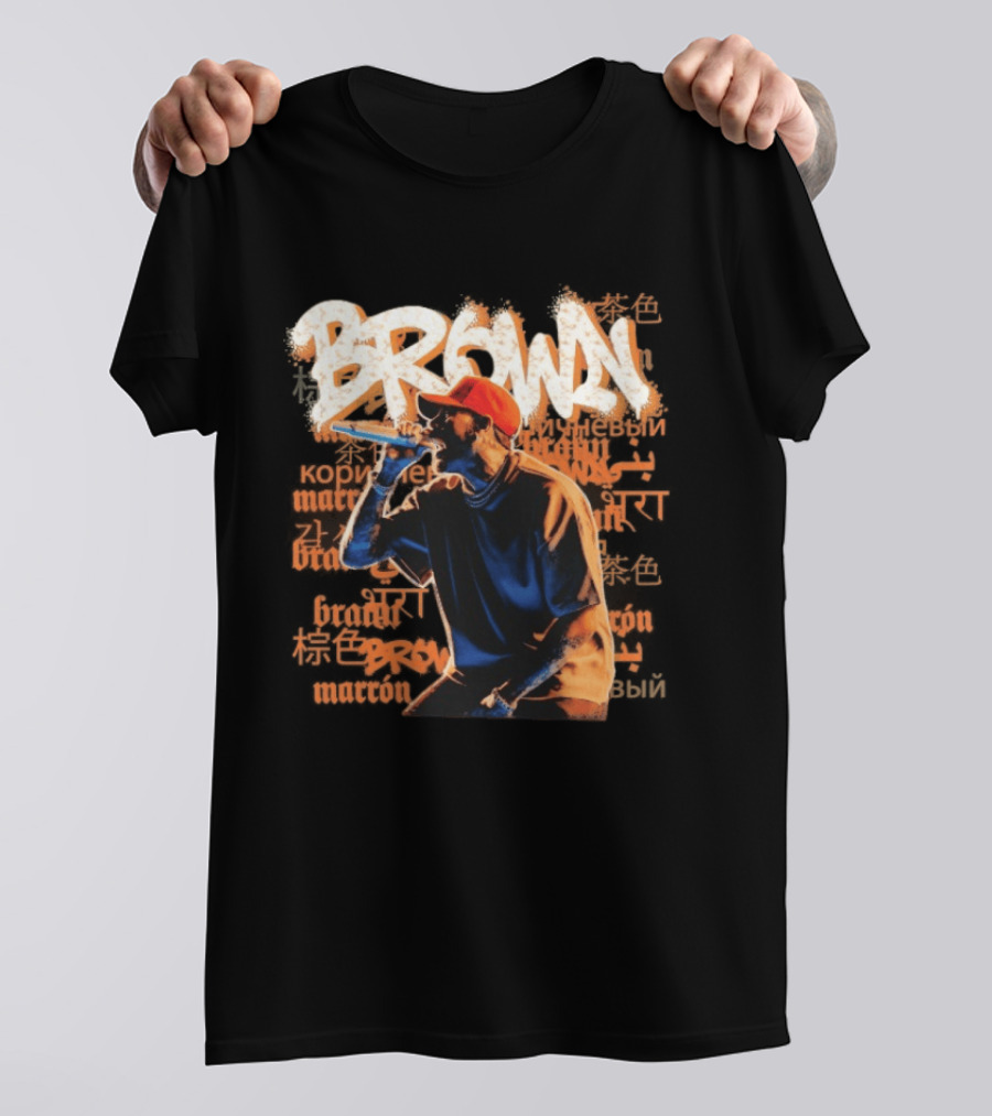 Chris Brown Performance Vibe Streetwear T-Shirt