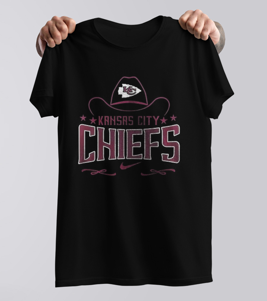 Kansas City Chiefs Never Underestimate Who Is A Fan Of George Strait Cowboy Hat T-Shirt
