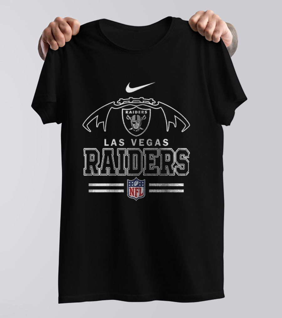 Las Vegas Raiders NFL Grumpy Old Caterpillar Operator Nike Football T-Shirt
