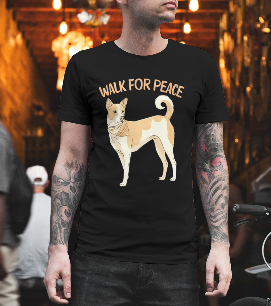 Walk For Peace Aloka Dog T-Shirt