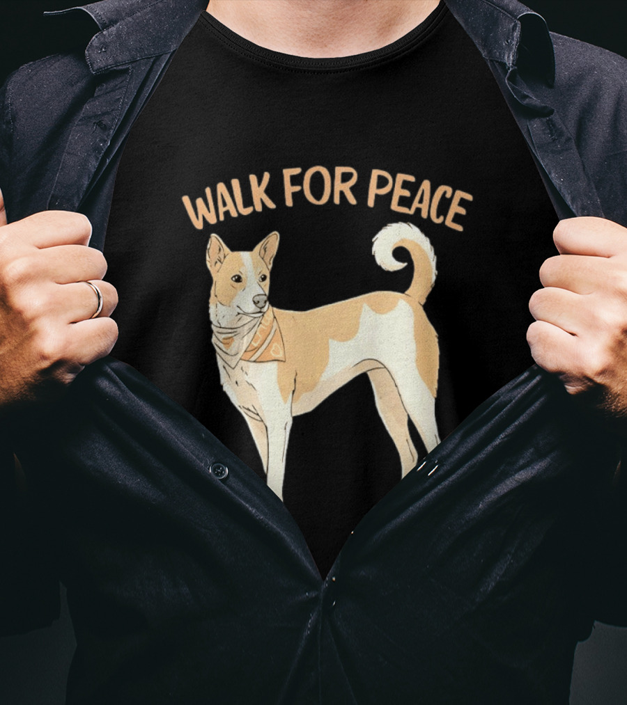 Walk For Peace Aloka Dog T-Shirt