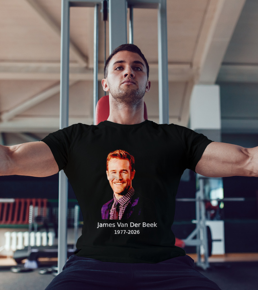 RIP James Van Der Beek James Vanderbeek T-Shirt