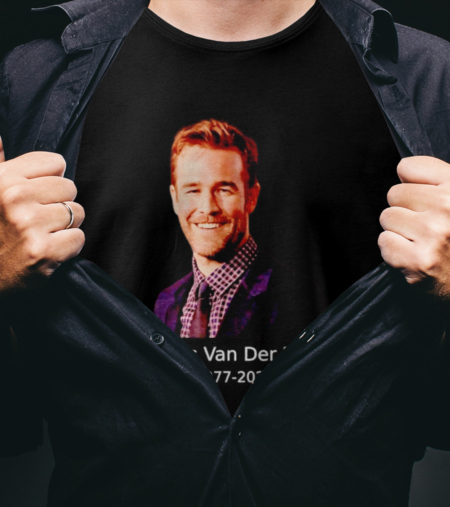 RIP James Van Der Beek James Vanderbeek T-Shirt