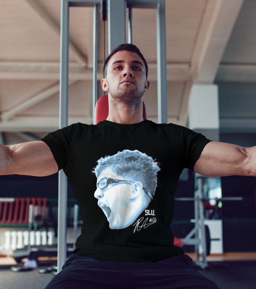 Robbie Avila Saint Louis Billikens SLU Big Head T-Shirt