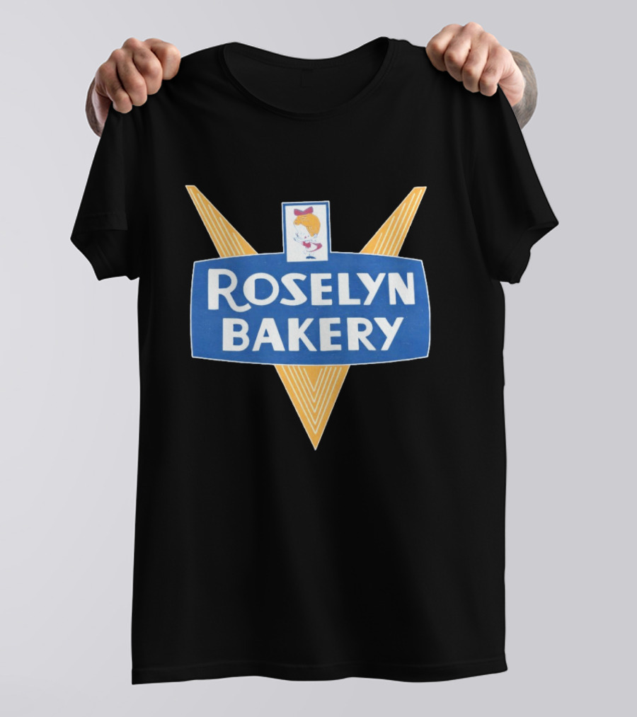 Roselyn Bakery Vintage Logo With Iconic Girl Chef T-Shirt