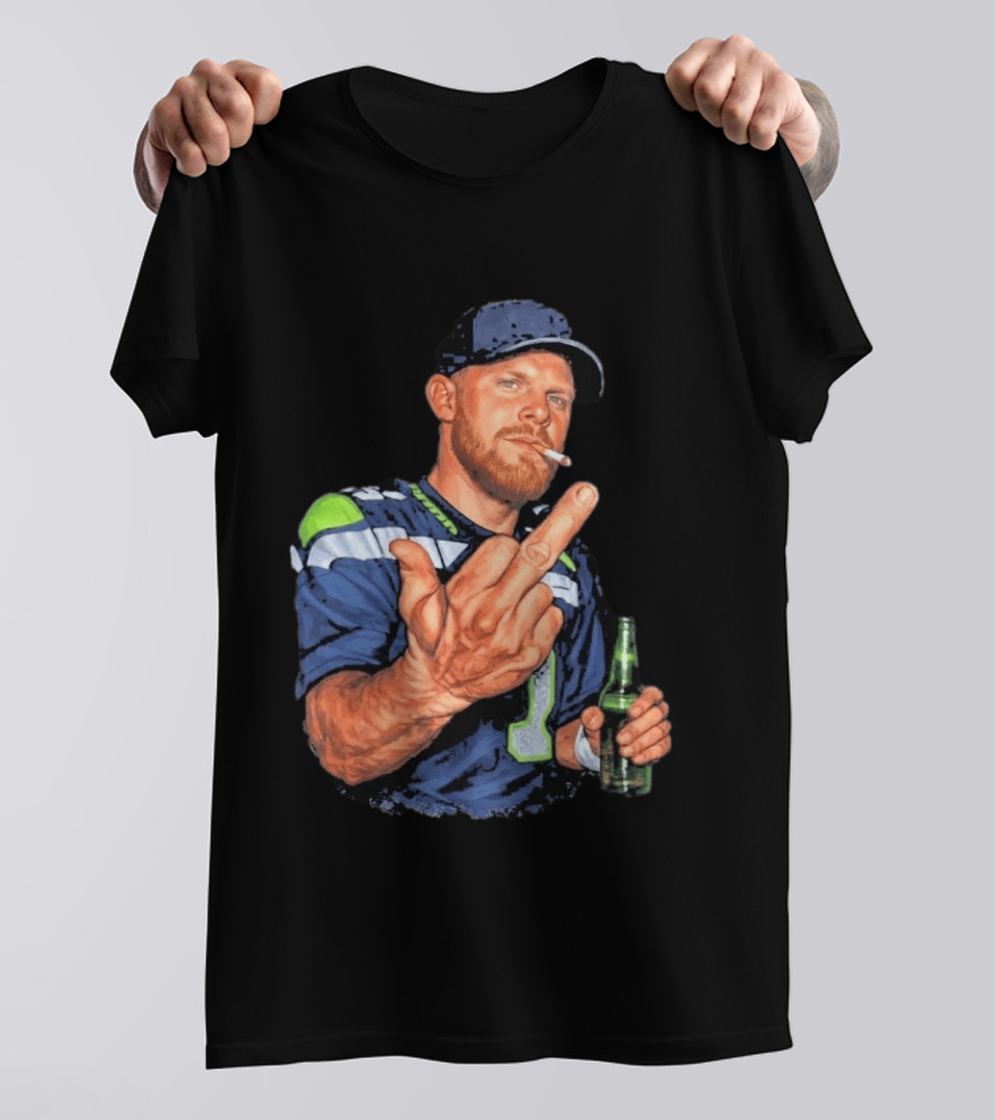 Sam Darnold Flipping Off T-Shirt