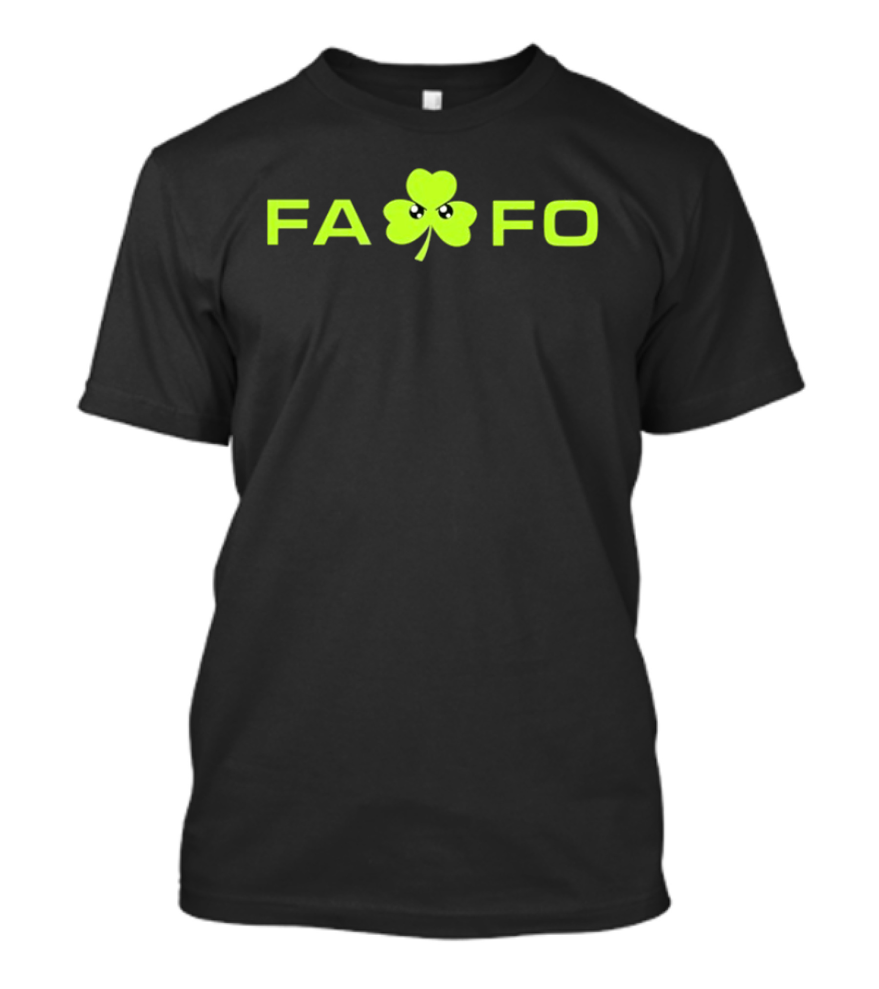 FAFO St Paddy Clover Funny Irish Shamrock T-Shirt