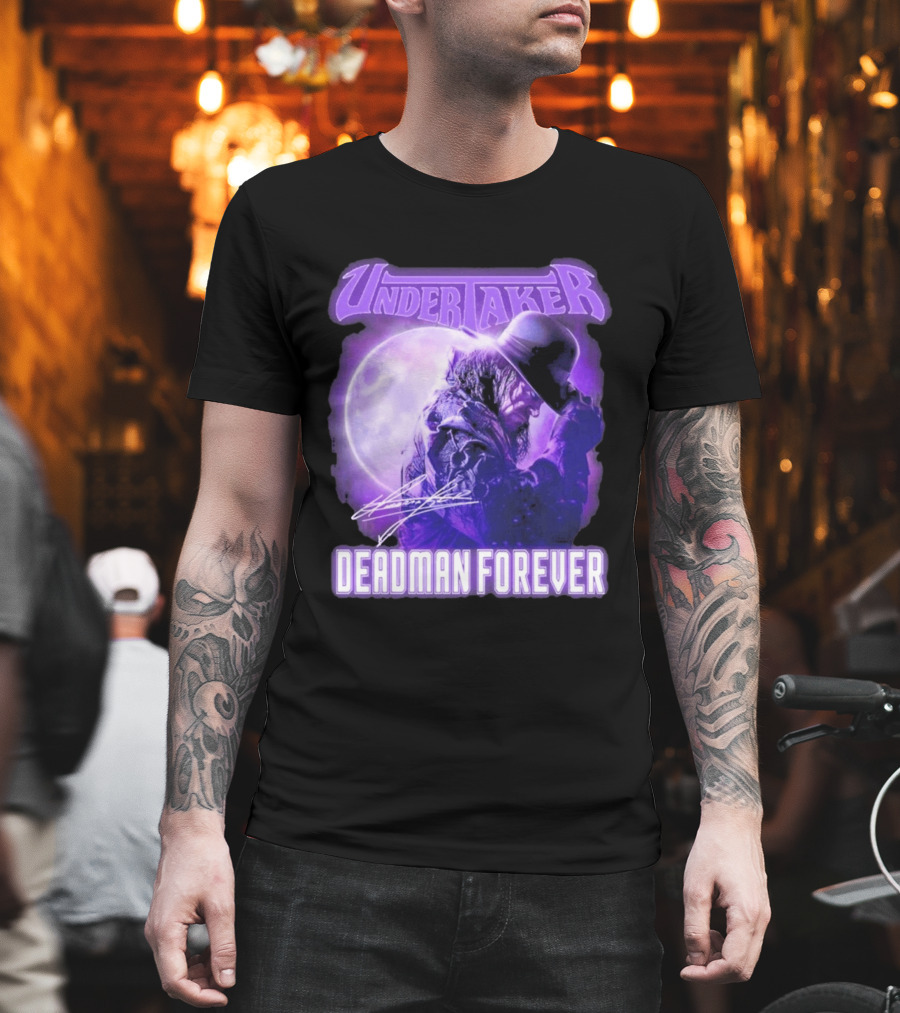 Undertaker Deadman Forever Purple Moon T-Shirt