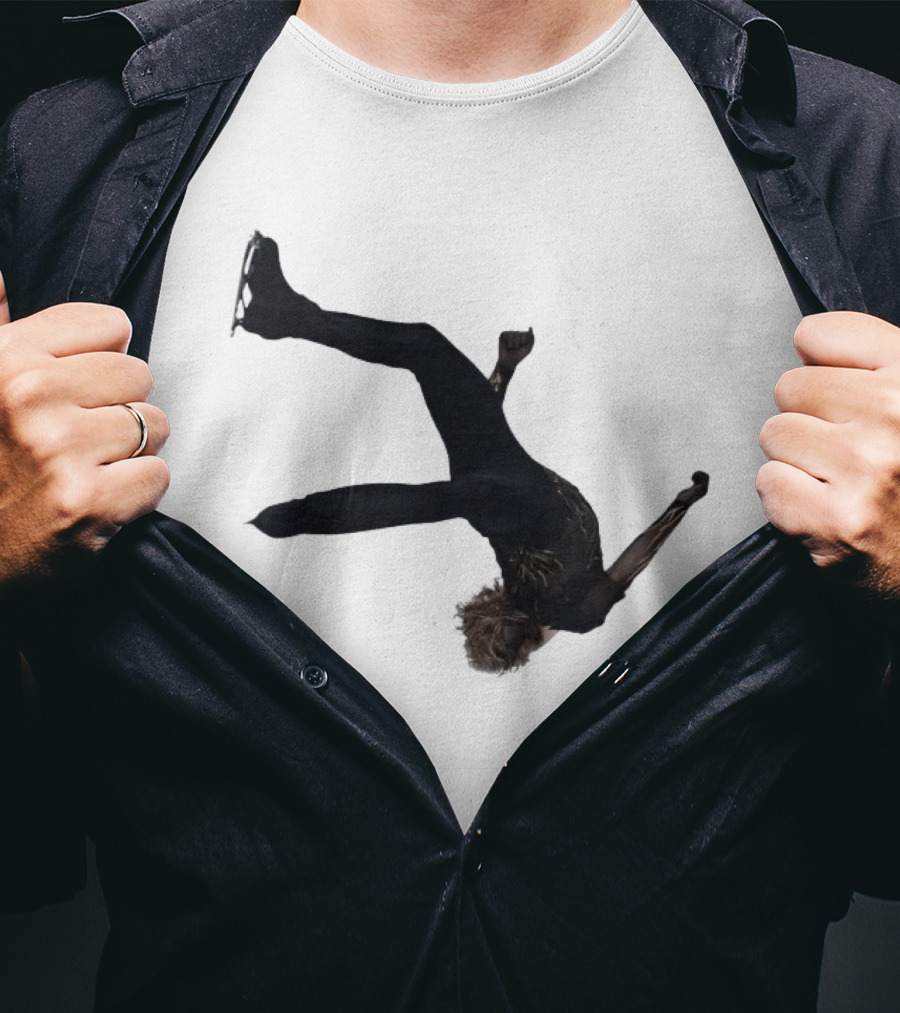 Ilia Malinin Team USA 2026 Winter Olympics Milan Flying T-Shirt