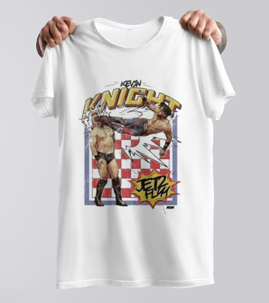 Kevin Knight Jet2fly Wrestling Kick Action T-Shirt