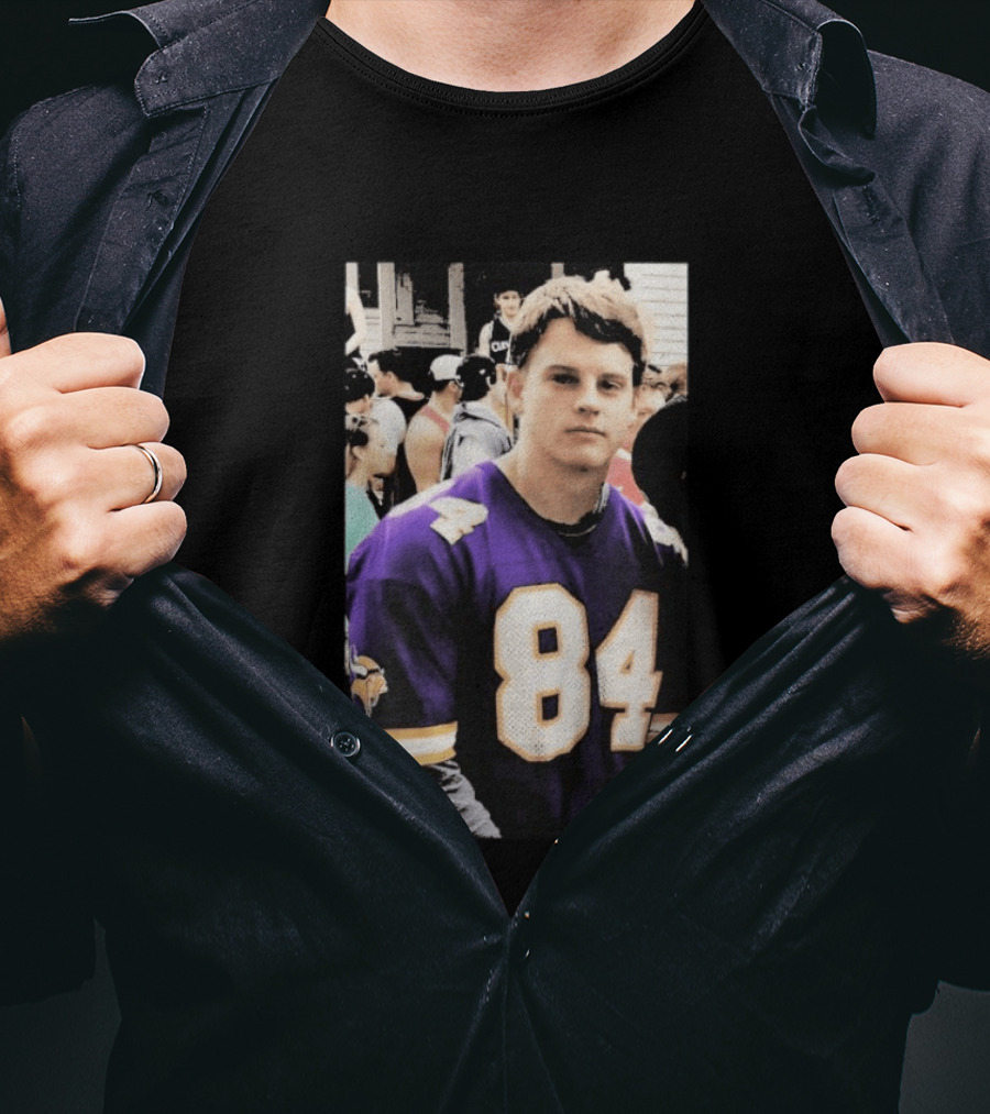 Minnesota Vikings Joey 84 Skol Purple Football Jersey T-Shirt