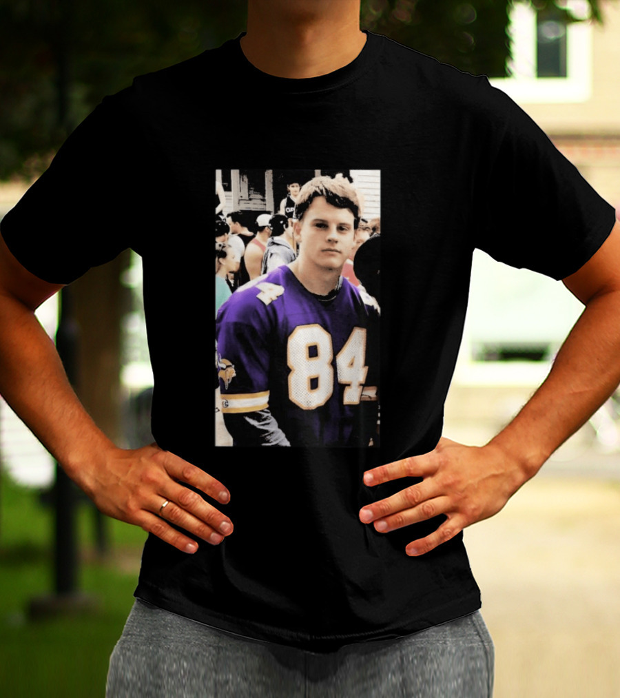 Minnesota Vikings Joey 84 Skol Purple Football Jersey T-Shirt