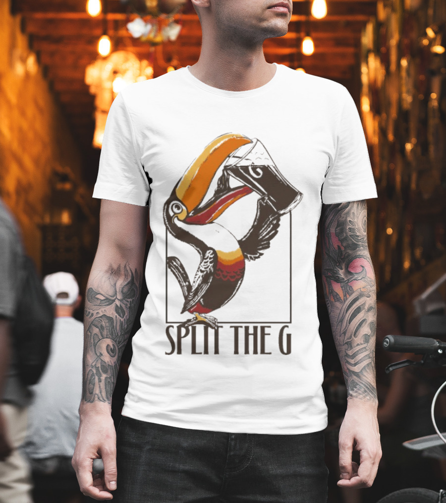 Split The G Toucan Guinness Pint T-Shirt