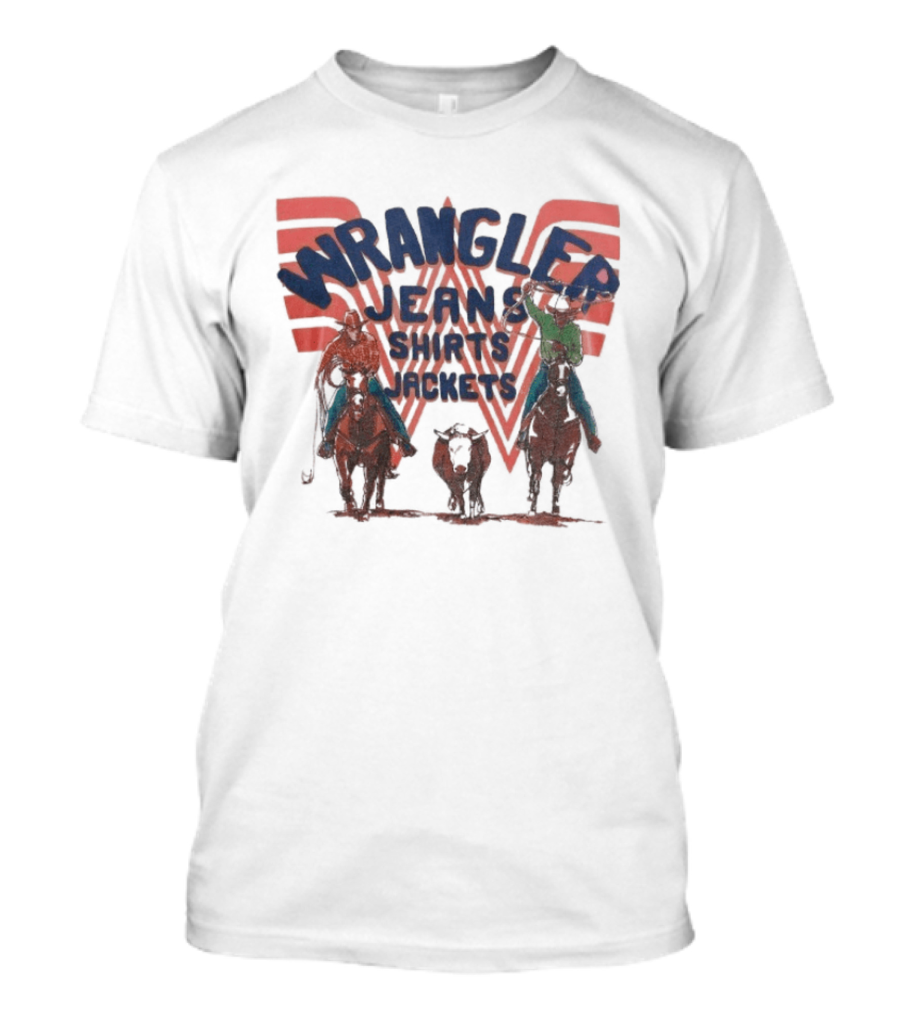 Wrangler Jeans Jackets Retro Cowboy T-Shirt