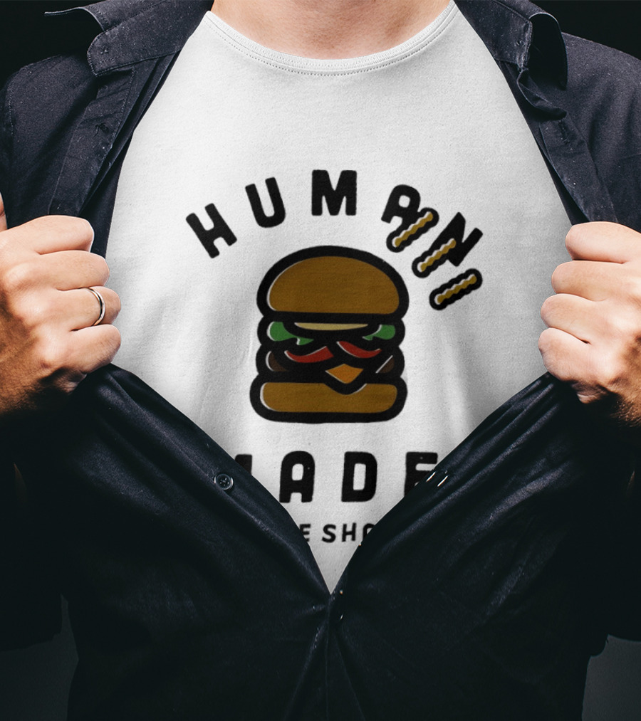 Human Made Shake Shack Hamburger T-Shirt
