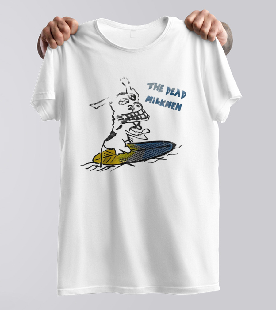 The Dead Milkmen Skull Surf T-Shirt
