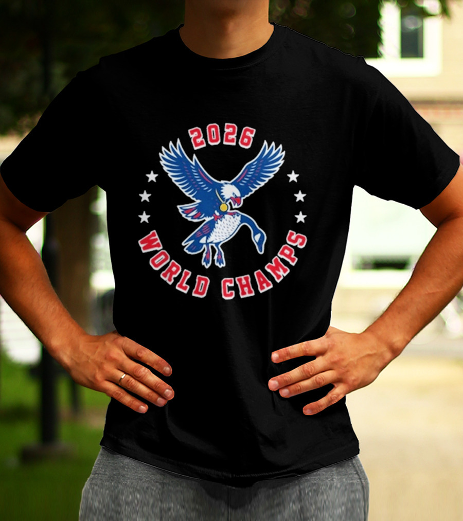 2026 World Champs Eagle Stars T-Shirt
