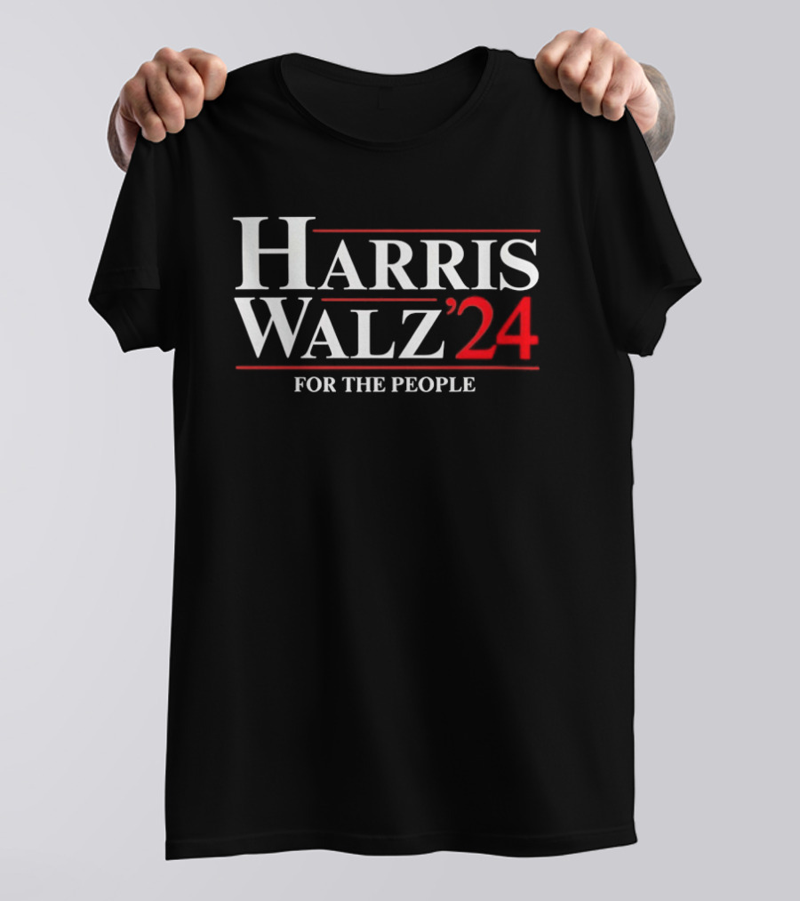 Harris Walz 24 For The People T-Shirt