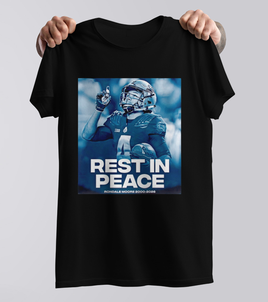 Rondale Moore Rest In Peace 2000 2026 Football T-Shirt