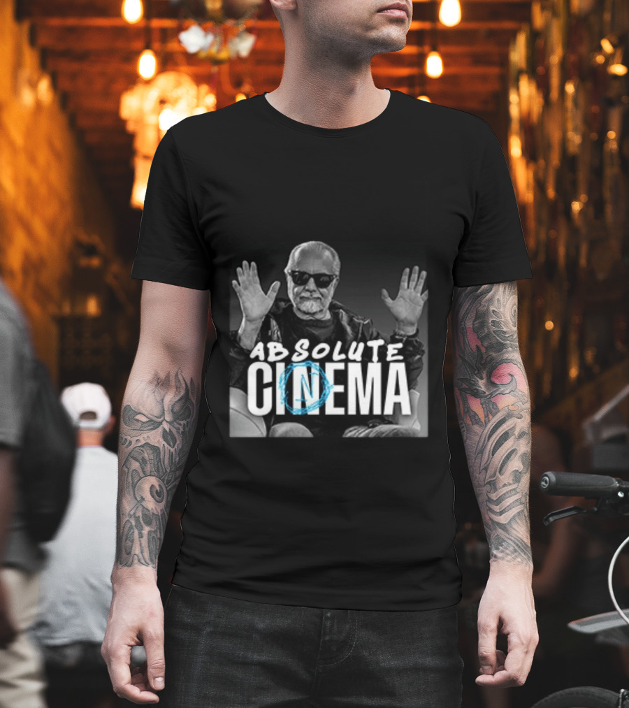 Aurelio De Laurentiis Absolute Cinema Hands Up T-Shirt