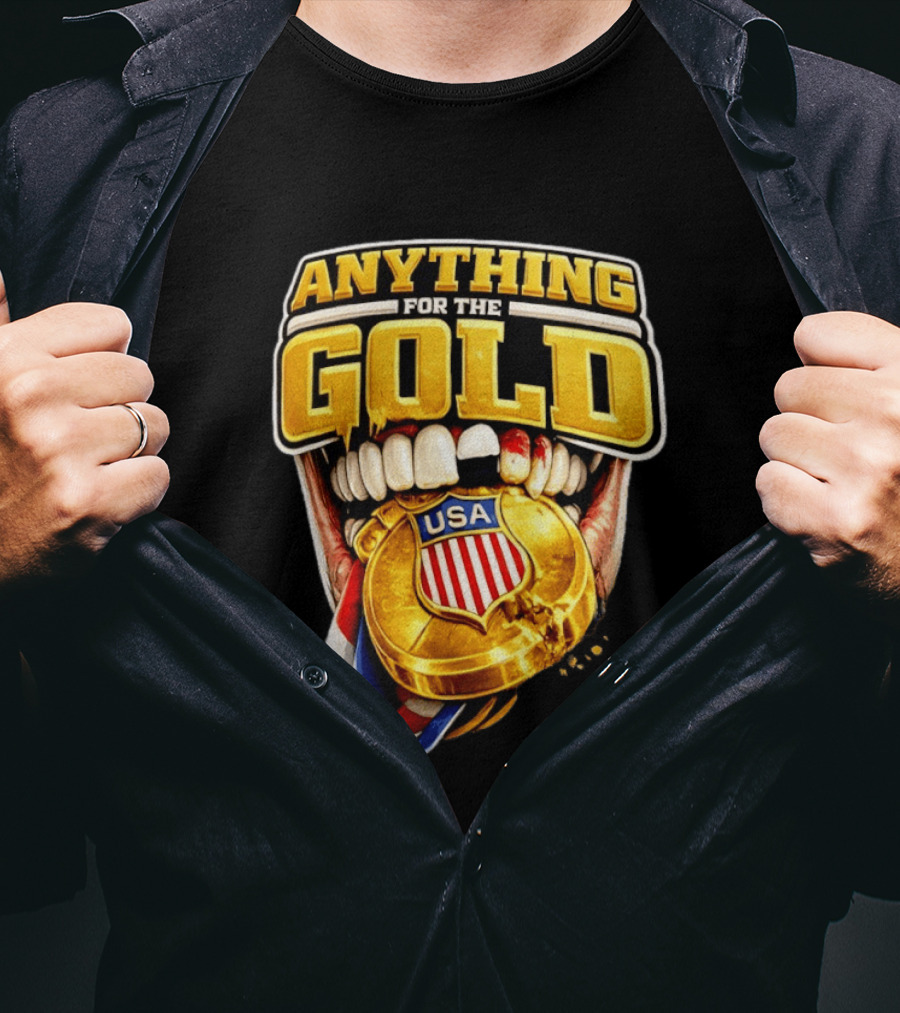 Anything For The Gold USA Medal T-Shirt