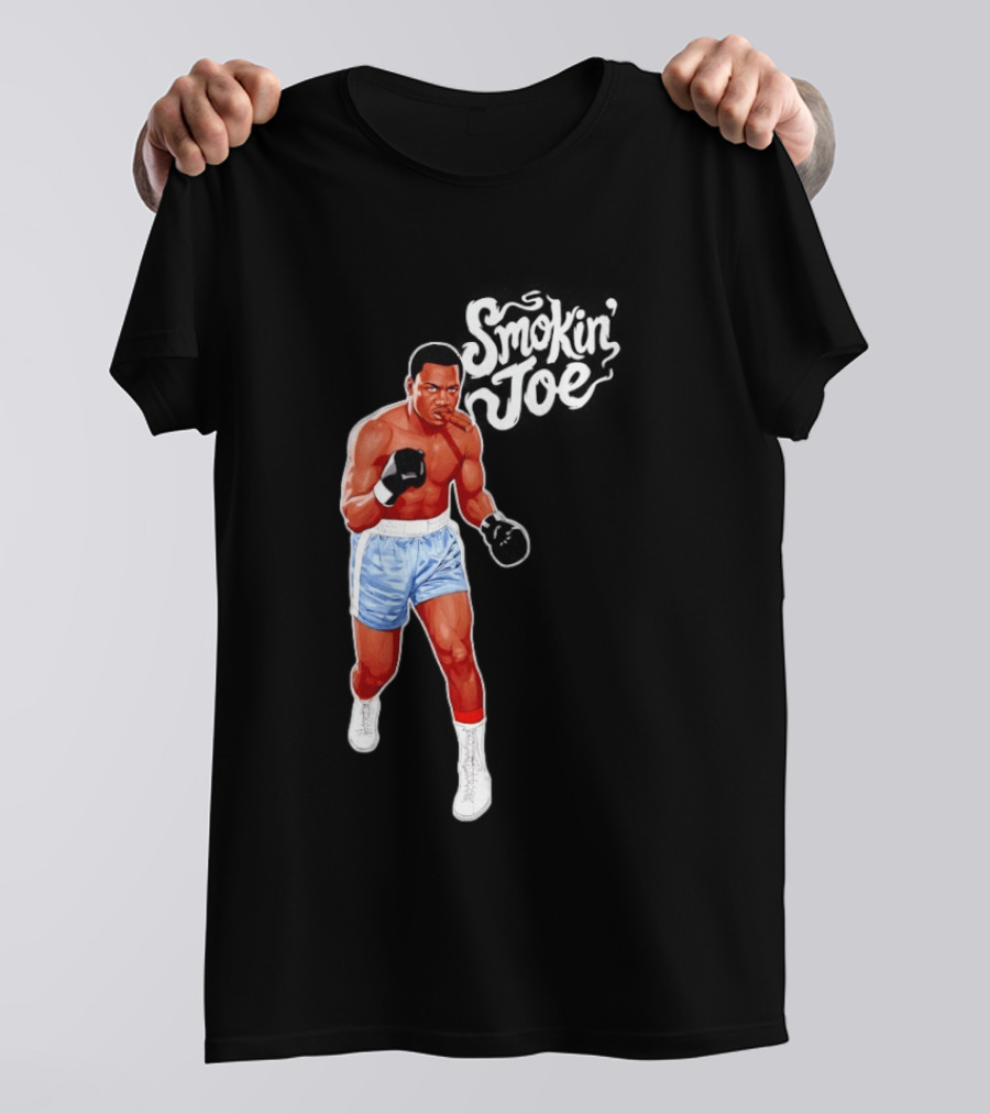Joe Frazier Smokin' Joe Boxing Legend Historic Fighter T-Shirt