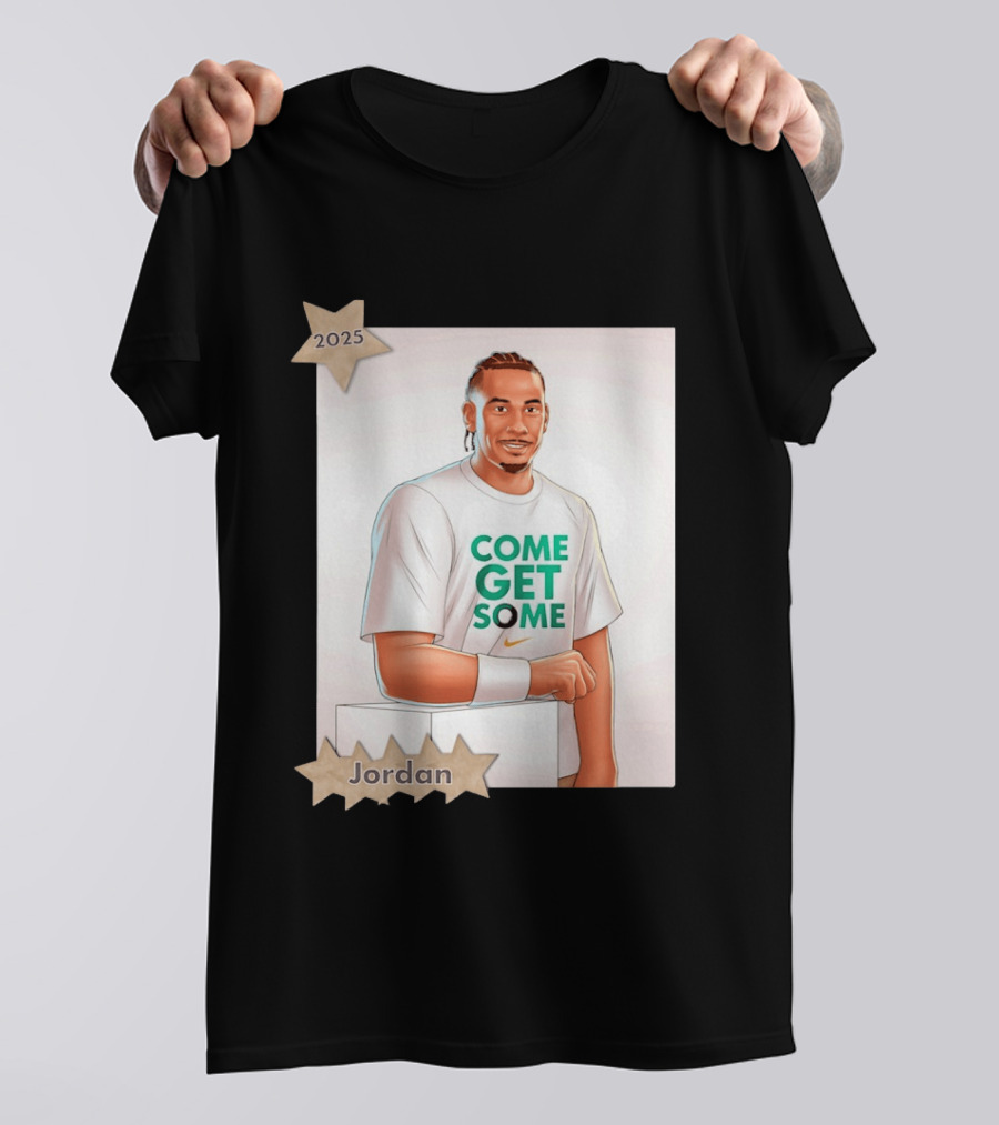 Jordan Love 2025 Come Get Some Green Bay Packers T-Shirt