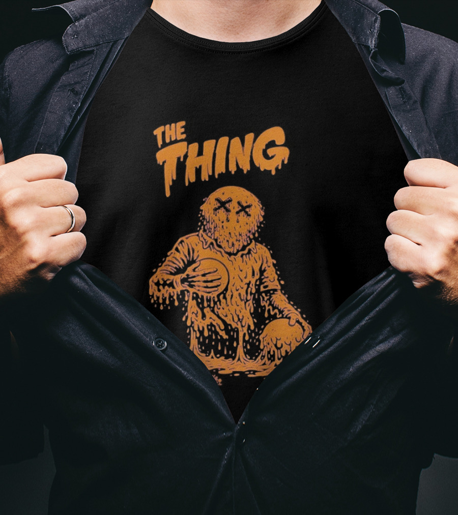 The Thing Creepy Dodgeball Creature Horror T-Shirt