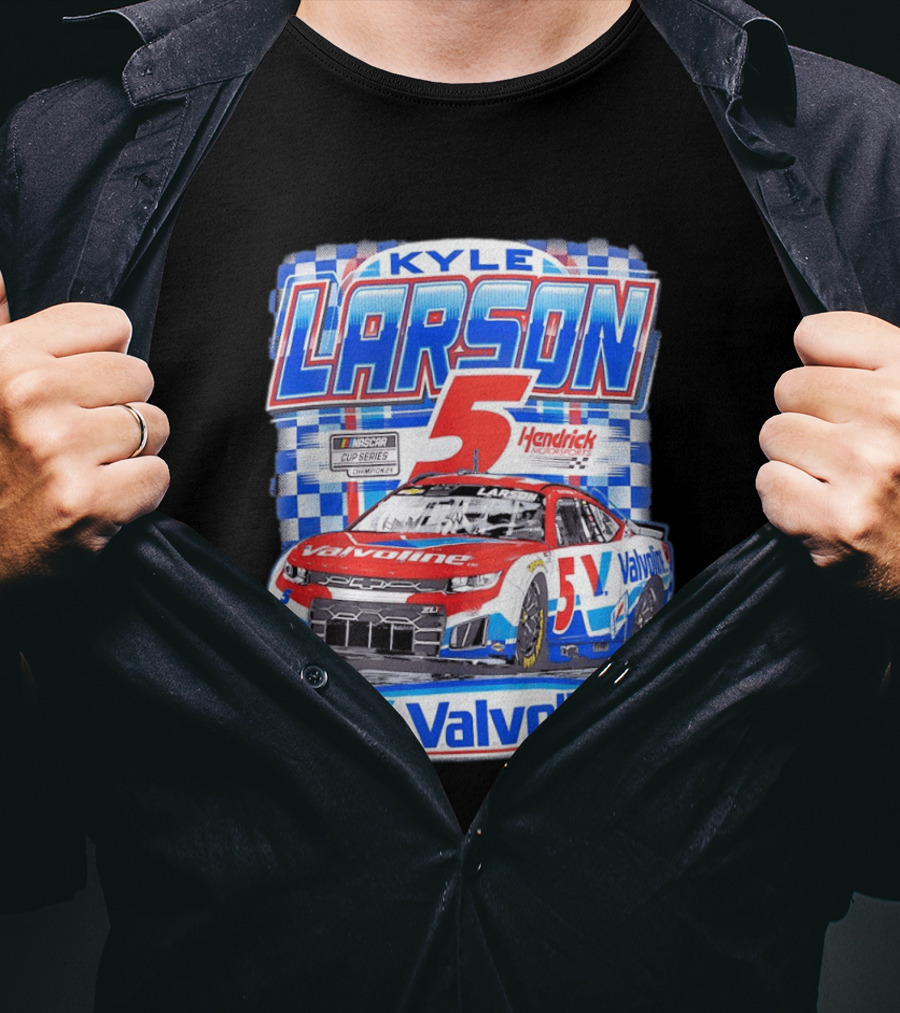 Kyle Larson 5 Valvoline Hendrick Motorsports NASCAR Cup Series Chevrolet Camaro ZL1 T-Shirt