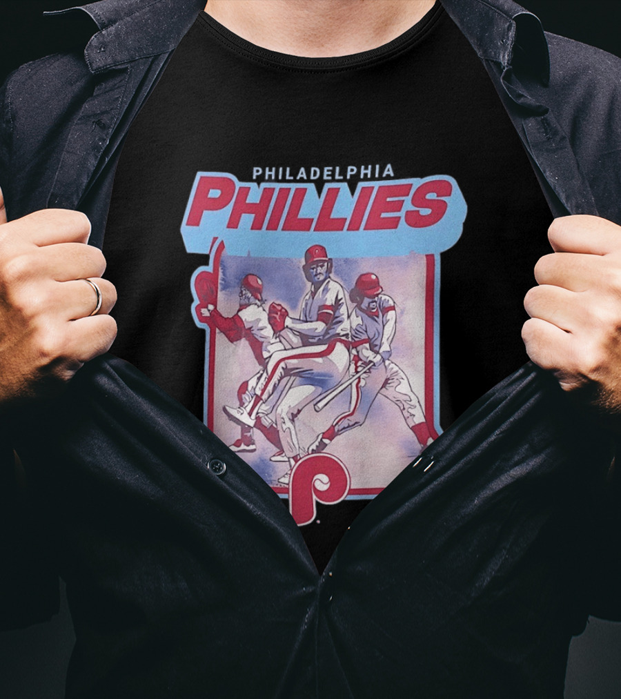 Philadelphia Phillies Baseball Team Players T-Shirt